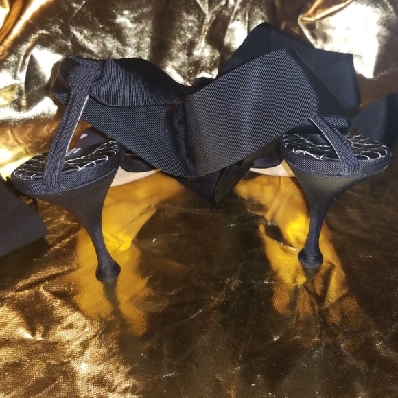 Dolce & Gabbana polka dot grosgrain sandals - Picture 6 of 7